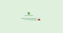 Desktop Screenshot of bip.jaworzyna.net
