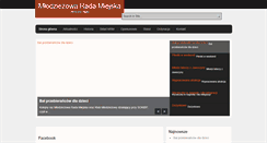 Desktop Screenshot of mrm.jaworzyna.net